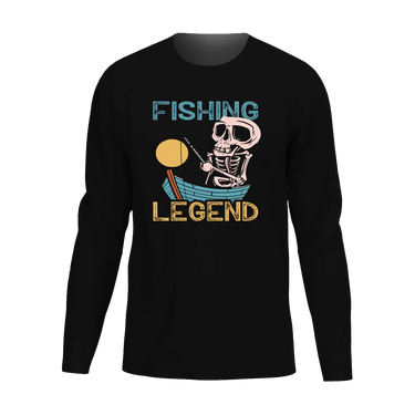 Fishing Legend Men Long Sleeve Shirt